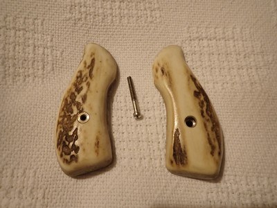 custom built stag grips