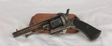 Antique Belgian Pinfire Revolver 7mm Belgium - 5 of 10