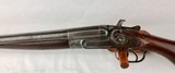 A. Baldwin & Co. Ltd. 12ga hammer shotgun - 7 of 11