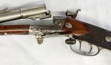 Antique European single shot centerfire cartridge rifle - 10 of 12
