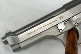 Beretta Model 92 FS Stainless 9mm w/ 2 mags - 3 of 7