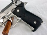 Beretta Model 92 FS Stainless 9mm w/ 2 mags - 2 of 7
