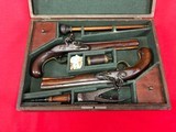 Ketland & Co. cased pair of flintlock pistols with tools - 2 of 14