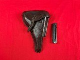 Karl Bocker P08 Luger holster w/ military stamps and magazine 1936 - 4 of 4