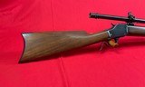 Winchester Model 1885 25-35 WCF w/A5 scope and Colvert research letter - 2 of 13
