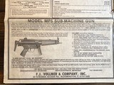 HK MP5A3 9mm SMG Heckler & Koch Form 4 Vollmer - 13 of 13