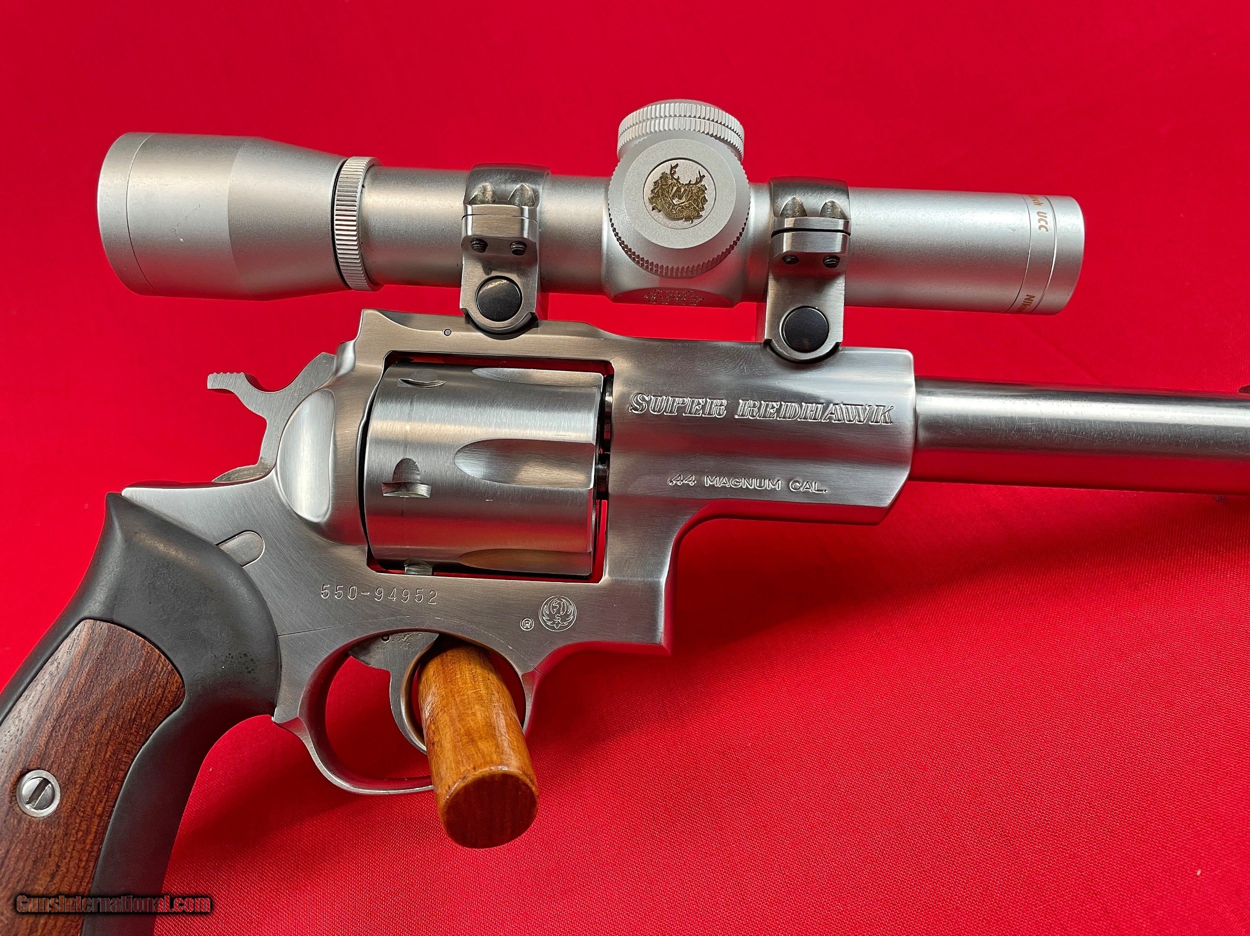 Ruger Super Redhawk 44 magnum w/ Nikon Monarch scope for sale