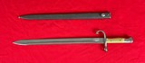 Bayonet for Model 1891 Argentine Mauser w/ matching scabbard - 2 of 5