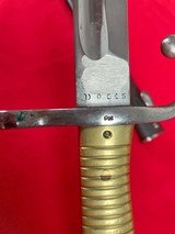 Bayonet for Model 1891 Argentine Mauser w/ matching scabbard - 4 of 5
