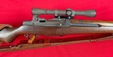 U.S. M1-C Garand sniper rifle made in 1943 w/ Lake City Match 30-06 ammunition - 3 of 15