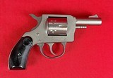 H&R Model 733 Guardsman Revolver 32 S&W Long w/ S&W Leather Holster - 1 of 7