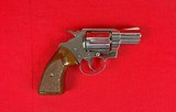 Colt Cobra Nickel Finish 2nd Issue 38 sp w/ extra Colt factory grips - 2 of 8