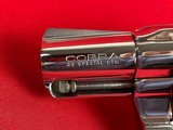 Colt Cobra Nickel Finish 2nd Issue 38 sp w/ extra Colt factory grips - 4 of 8