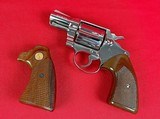 Colt Cobra Nickel Finish 2nd Issue 38 sp w/ extra Colt factory grips - 7 of 8