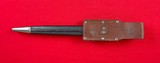 British Pattern 1888 Bayonet w/ scabbard and frog - 5 of 5
