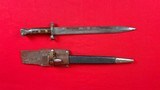 British Pattern 1888 Bayonet w/ scabbard and frog - 1 of 5