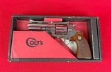 Colt Diamondback 38 special Nickel Finish Made 1971 w/box - 1 of 11