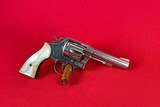 S&W Model 10-8 Heavy barrel Nickel finish made 1982 - 1 of 4