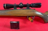Kimber of Oregon Model 82 Rifle 22 Hornet Leupold scope w/ ammo - 11 of 12