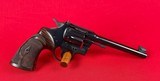 Colt Officer's Model 22LR Made 1937 w/ heavy barrel - 1 of 11