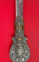 Knights Templar ceremonial sword by Horstmann of Philadelphia - 5 of 11