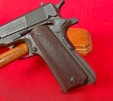 Remington Rand 1911A1 Made 1943 w/ holster - 6 of 14