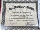 Colt Model 1873 SAA 45LC Custom by Peacemaker Specialists w/ box - 8 of 10