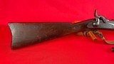 Early Springfield Trapdoor Model 1873 Rifle w/ bayonet, ammo, and accessories - 2 of 15