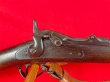 Early Springfield Trapdoor Model 1873 Rifle w/ bayonet, ammo, and accessories - 3 of 15