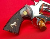 Colt Python 2.5in Nickel Made 1977 w/ factory letter - 2 of 11