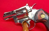 Colt Python 2.5in Nickel Made 1977 w/ factory letter - 6 of 11