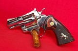 Colt Python 2.5in Nickel Made 1977 w/ factory letter - 5 of 11