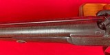 Smith of London Antique 12 bore SxS Percussion shotgun w/ Damascus barrels - 7 of 13