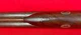 Smith of London Antique 12 bore SxS Percussion shotgun w/ Damascus barrels - 11 of 13