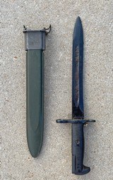 US M1 Bayonet w/ M7 scabbard American Fork & Hoe - 5 of 5