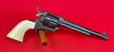 Turnbull Manufacturing Custom Colt Model 1873 SAA 45LC w/ display case - 8 of 13