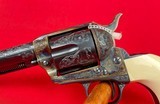 Turnbull Manufacturing Custom Colt Model 1873 SAA 45LC w/ display case - 4 of 13