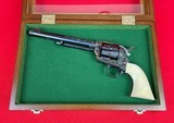 Turnbull Manufacturing Custom Colt Model 1873 SAA 45LC w/ display case - 1 of 13