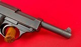 Walther P38/P1 German 9mm pistol Made 1962 w/ 2 Walther mags - 4 of 11