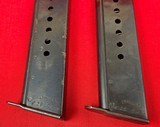 Walther P38/P1 German 9mm pistol Made 1962 w/ 2 Walther mags - 11 of 11