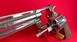 Colt Python 357 magnum Made 1979 w/ High Polish electroless nickel finish - 7 of 8