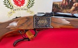 Ruger No.1-S Medium Sporter 50th Anniversary 45-70 Gov't w/ factory box - 3 of 12