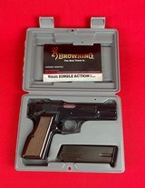 Browning Hi-Power 9mm Pistol w/ factory case and extra mags - 1 of 8