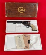 Colt SAA 3rd Generation P1870 45LC Made 1976 w/ original matching box - 1 of 10