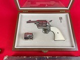Colt Sheriffs Model SAA Dual 44 Caliber Made 1981 w/ matching factory box - 2 of 12