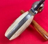 Colt SAA 1st Generation Made 1909 32WCF Gold Damascene Engraving w/ Colt Factory Letter - 3 of 14