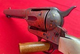 Colt SAA 1st Generation Made 1909 32WCF Gold Damascene Engraving w/ Colt Factory Letter - 5 of 14