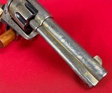 Colt SAA 1st Generation Made 1909 32WCF Gold Damascene Engraving w/ Colt Factory Letter - 9 of 14