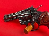 Factory Engraved Colt Python 357 magnum made in 1977 w/ Factory Letter - 7 of 12