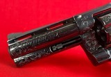 Factory Engraved Colt Python 357 magnum made in 1977 w/ Factory Letter - 8 of 12